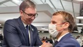 MNOGO PRIJATELJA U GLAZGOVU: Vučić se sastao sa Emanuelom Makronom (FOTO/VIDEO)