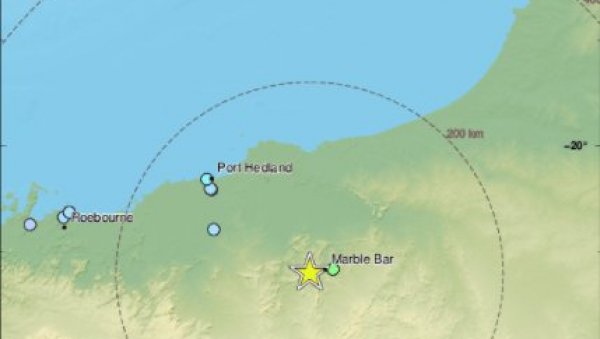 ЈАК ЗЕМЉОТРЕС ПОГОДИО АУСТРАЛИЈУ: Треско се тло на западу континента
