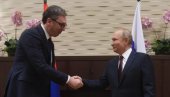 ŠTA PIŠE U PUTINOVOJ ČESTITKI VUČIĆU: Uz vas smo u borbi za Kosovo