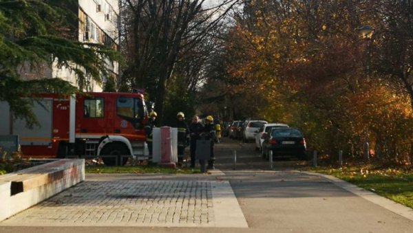 МАЊИ ПОЖАР У БЕОГРАДСКОЈ ШКОЛИ: У ОШ Бранко Радичевић горело смеће код свлачионице, ватра угашена пре доласка ватрогасаца, нема повређених