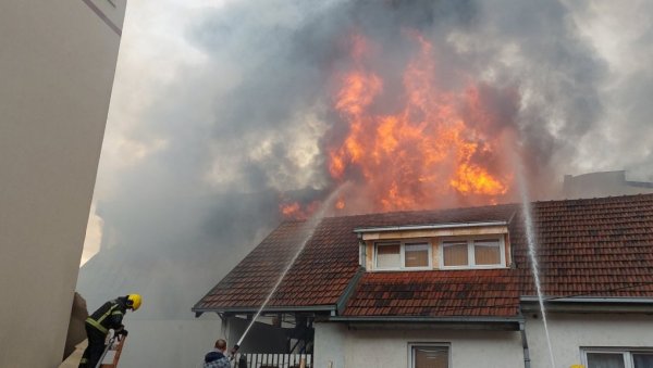 ДЕО СТАНА МИ ЈЕ ИЗГОРЕО, ПОПУЦАЛИ СУ СВИ ПРОЗОРИ Исповест човека који живи код кинеског тржног центра, евакуисали му маћеху и снају