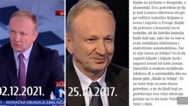 ЂИЛАС НЕКАДА И САДА: Прича да је против Рио Тинта, а овако је говорио 2017. године (ВИДЕО)