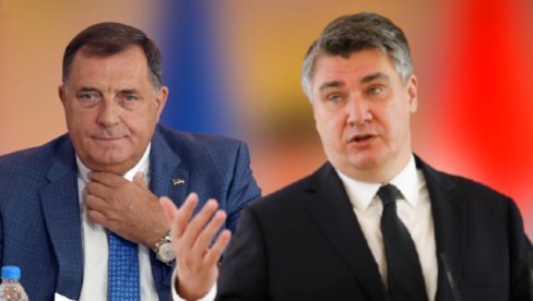 TO ŠTO ON GOVORI MISLI SVAKI SRBIN IZ RS: Milanović o Dodikovim izjavama - Rekao sam mu da se smiri TO ŠTO ON GOVORI MISLI SVAKI SRBIN IZ RS: Milanović o Dodikovim izjavama - Rekao sam mu da se smiri