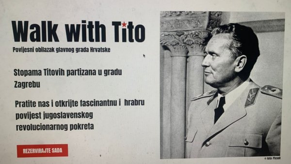 ТИТО ОД ПЕТНАЕСТ ЕВРА: Несвакидашња туристичка тура за госте главног града Хрватске постала његова највећа атракција