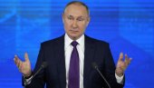 ПУТИН У ЕЛЕМЕНТУ: Песков замолио новинаре да не вичу, реакција руског лидера је хит! (ВИДЕО)