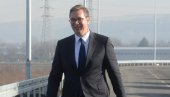 SKORO TREĆINU TRASE ČINE MOSTOVI I TUNELI: Vučić danas obilazi radove na auto-putu Miloš Veliki, na deonici Preljina-Požega