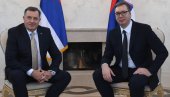 VUČIĆ DANAS SA DODIKOM: Važni razgovori u Beogradu na Veliki petak