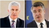 TEMA POLITIČKA KRIZA: Milanović, Plenković i Čović razgovarali o BiH