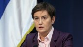 PREMIJERKA BRNABIĆ: Nismo otklonili pretnju po Vučićev život, glavni za planiranje atentata van dometa službi