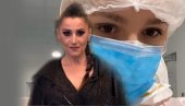 MOLI SE ZA MIRNO VEČE: Ćerka Mire Škorić u kovid bolnici u Batajnici (FOTO) MOLI SE ZA MIRNO VEČE: Ćerka Mire Škorić u kovid bolnici u Batajnici (FOTO)