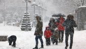 SNEG ZAVEJAO SMEDEREVO: Mećava trajala nekoliko sat, saobraćaj usporen (FOTO, VIDEO)