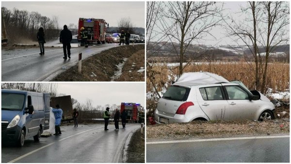 ВОЗАЧ КАМИОНА ЗАСПАО ЗА ВОЛАНОМ? Детаљи стравичне саобраћајне несреће код Крушевца, делови аутомобила расути по путу (ФОТО/ВИДЕО)