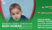 POMOĆ ZA VASILIJA: Humanitarna akcija za pomoć pirotskom mališanu