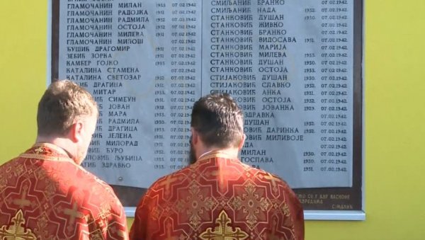 ЗВЕРСКИ УСМРТИЛИ И 551 ДЕТЕ: Обележене 84 године од усташког злочина у Шарговцу код Бањалуке