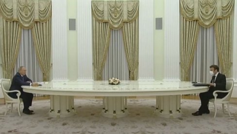 PUTIN RAZGOVARAO SA MAKRONOM: Prvi put posle tri godine