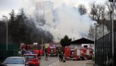 POŽAR PROGUTAO KUHINJU RESTORANA: Goreo objekat Radnički u sklopu fudbalskog stadiona na Novom Beogradu