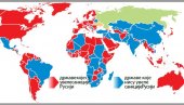 KAKO TRENUTNO IZGLEDA PLANETA? Uprkos jakoj propagandi Zapada, pola sveta neće protiv Putina