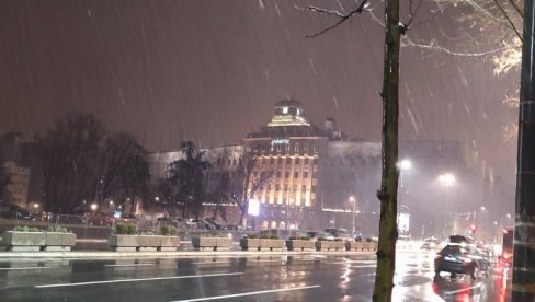 U BEOGRADU BAŠ VEJE: Ima li snega u vašem kraju? (VIDEO)