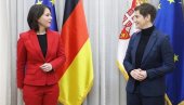 ANA BRNABIĆ SE SASTALA SA NEMAČKOM MINISTARKOM: Nemačka ključan partner Srbije