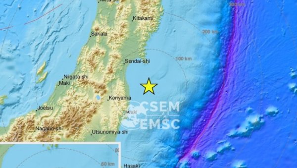 ПРВИ СНИМАК ЗЕМЉОТРЕСА У ЈАПАНУ: Више од милион људи без струје, страхује се од цунамија (ВИДЕО)