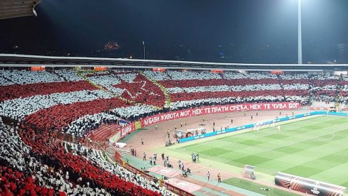 RECEPT ZA LJUBAV: Beograd, Hram, Marakana... Ovako su navijači Zvezde najavili 173. večiti derbi