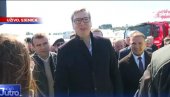 VUČIĆ U SJENICI: Gradi se najbolja škola u Sjenici - obeležen početka radova na deonici Požega-Duga Poljana na auto-putu Miloš Veliki