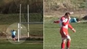 GOL ZA PUŠKAŠA U BORČI: Igrači se krstili kad su ovo videli (VIDEO)