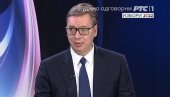 VUČIĆ NA RTS-u: Promenili smo lice Srbije, naša energija i strast zaslužuju poverenje