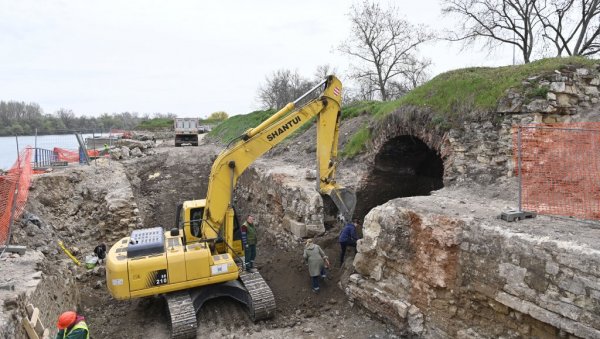 УЗ ВОДЕНУ КАПИЈУ И УТВРЂЕЊЕ: На Калемегданској тврђави почели да се појављују и годинама затрпани делови