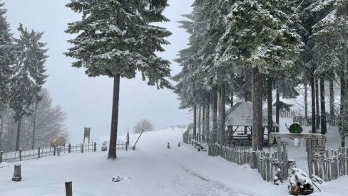 SNEŽNA IDILA U APRILU: Planina Bobija se zabelela, zima zamenila proleće (FOTO)