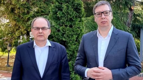 ШМИТ НАЈАВИО: Следећи састанак са председником Вучићем ШМИТ НАЈАВИО: Следећи састанак са председником Вучићем
