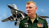 OBOREN UKRAJINSKI SU-27: Konašenkov - Dve rakete višecevnog raketnog sistema Smerč presretnute u oblasti Izjuma