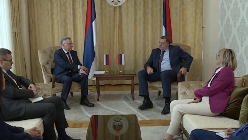DODIK SA KALABUHOVOM: Visok nivo saradnje i razumijevanja