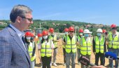 VUČIĆ OBIŠAO RADOVE NA OBILAZNICI KOD BUBANJ POTOKA: Ovo je žila kucavica ne samo za Beograd, već i za Srbiju (FOTO/VIDEO)