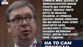 PONOSAN SAM NA NAŠU ZEMLJU Vučić: Srbija danas više nikome ne bi bila lak plen kao što smo, nažalost, bili 1999.