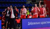 ZVEZDA SLAVI TITULU: Igrači i stručni štab na parketu proslavili trofej ABA lige (VIDEO)