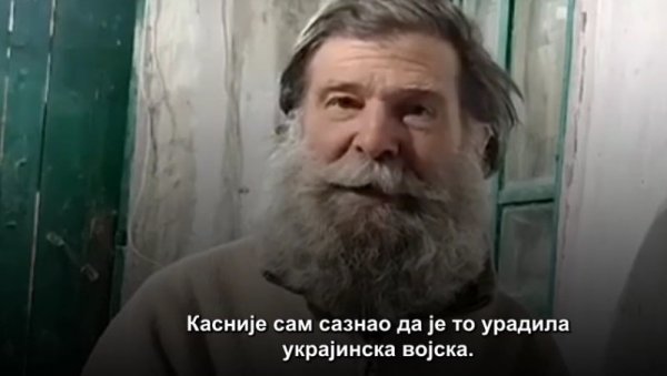 АМЕРИКАНАЦ ИЗ ИЗЈУМА: Нисам могао да замислим да Украјинци пуцају на свој народ (ВИДЕО)