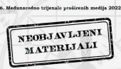 NEOBJAVLJENI MATERIJALI, IZLOŽBA 6. TRIJENALA PROŠIRENIH MEDIJA ULUS-A: Težnja ka slobodi izraza