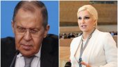 LAVROV REAGOVAO NA IZJAVU ZORANE MIHAJLOVIĆ: Veoma čudno, njena logika je ako si prijatelj, nemoj da dolaziš kod nas