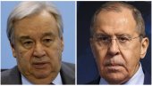 UN PREDAT PREDLOG O REŠAVANJU PROBLEMA NESTAŠICE HRANE: Lavrov optužio generalnog sekretara Gutereša - delovanjem produžava prehrambenu krizu