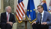 VUČIĆ NAKON SASTANKA SA HILOM: Imali smo otvoren razgovor o aktuelnoj regionalnoj i globalnoj geopolitičkoj situaciji