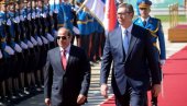 NA POLIGONU U DOMU GARDE U 18 ČASOVA: Vučić i El Sisi prisustvuju prikazu sredstava naoružanja Vojske Srbije i vojne opreme