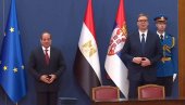 VUČIĆ I EL SISI POTPISALI DEKLARACIJU: Paraf na još 12 sporazuma