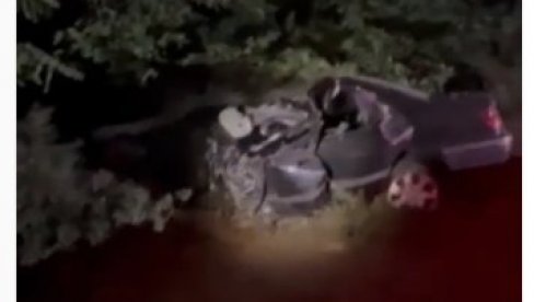 SAOBRAĆAJNA NESREĆA KOD ČELAREVA: Mladići sleteli sa puta, jedan poginuo na mestu (FOTO/ VIDEO)