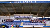 NOVI PAZAR BEZ PODRŠKE NAVIJAČA: Radnik gostuje pred praznim tribinama stadiona kraj Jošanice