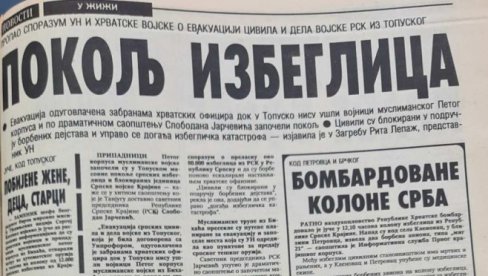 HRVATI IH ZADRŽALI, MUSLIMANI POKLALI: Jezivo svedočanstvo Novosti o stradanju Srba (FOTO)