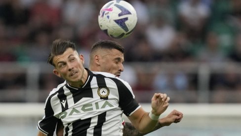 POSTAO JE MALO DOSADAN: Trener Udinezea objasnio zašto je izveo Samardžića iz igre POSTAO JE MALO DOSADAN: Trener Udinezea objasnio zašto je izveo Samardžića iz igre