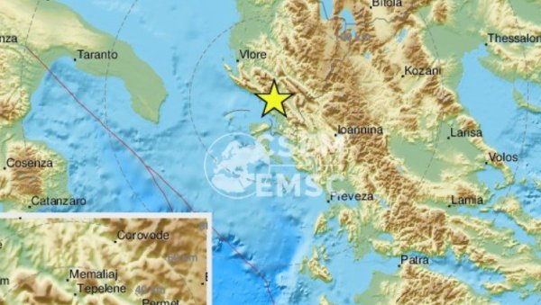 ПОСЛЕ СЕВЕРНЕ МАКЕДОНИЈЕ ТРЕСЛО СЕ И У АЛБАНИЈИ: Серија земљотреса у региону