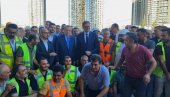 VUČIĆ I ERDOGAN OBIŠLI KULU BEOGRAD Predsednik Srbije Ponosan na novo lice našeg glavnog grada