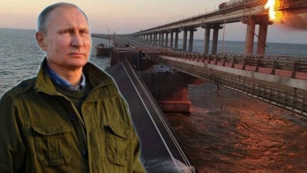 ПУТИН О НАПАДУ НА КРИМСКИ МОСТ: Експлозив допремљен морем